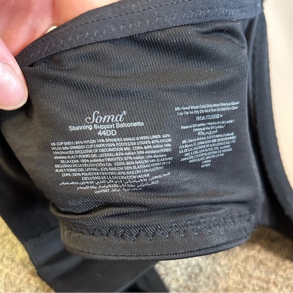 Soma Floral Lace Padded Bra - Picture 4 of 6